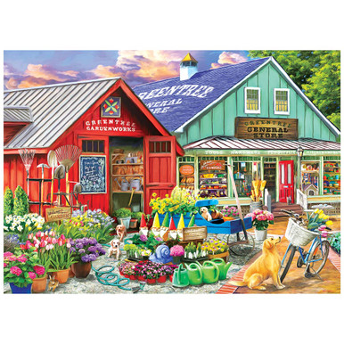 Rose Art Hobby Haven - Greentree Garden Center Jigsaw Puzzle