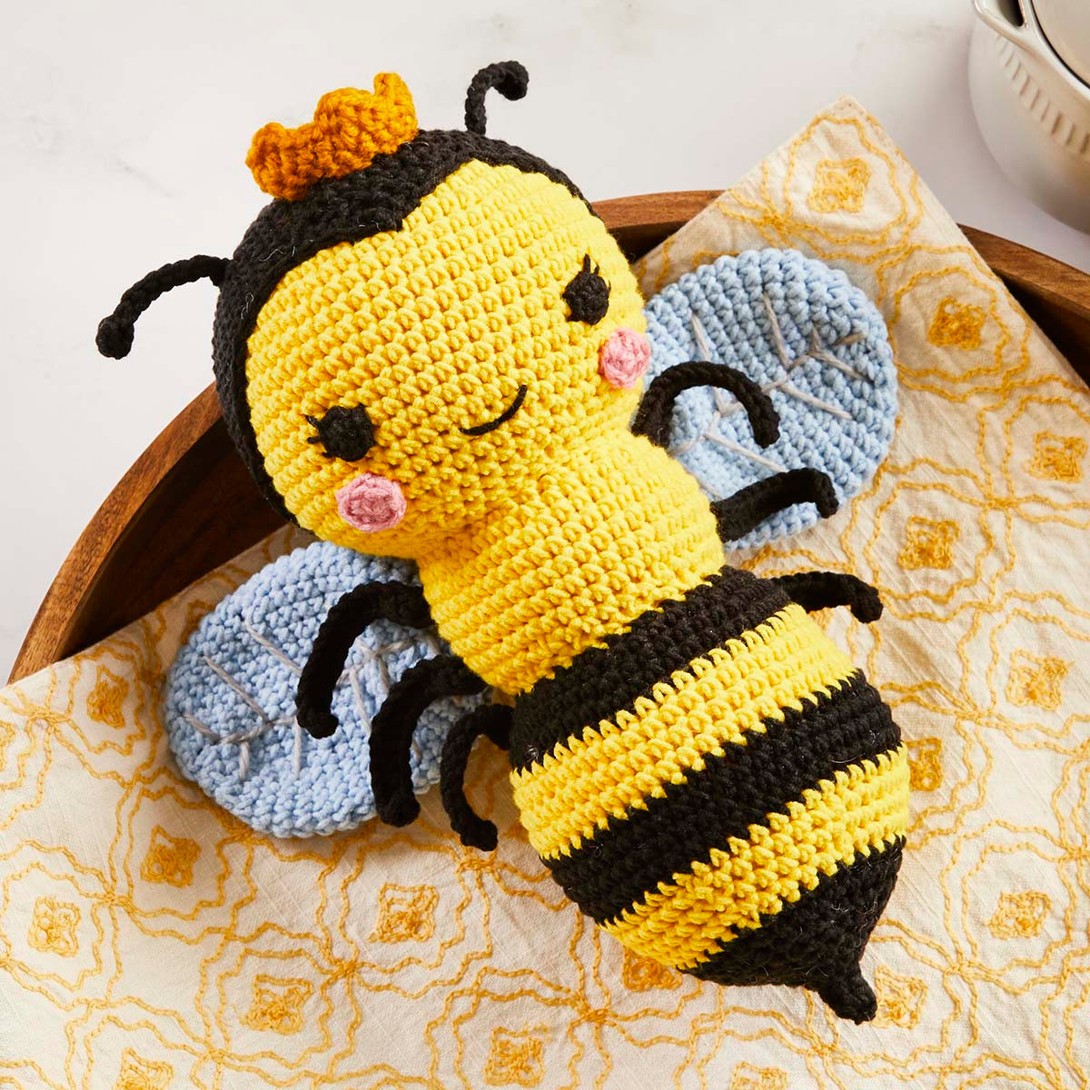 Herrschners Bee-atrix Bee Crochet Kit