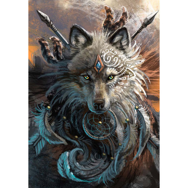 Diamond Art Club Wolf Dreamcatcher Diamond Painting