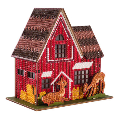 Diamond Art Club Farm House Gem House Diamond Painting