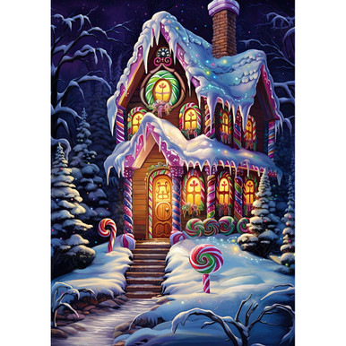 Diamond Art Club Candy Coated Cottage Diamond Painting