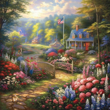 Diamond Art Club Summer in the Country Diamond Painting