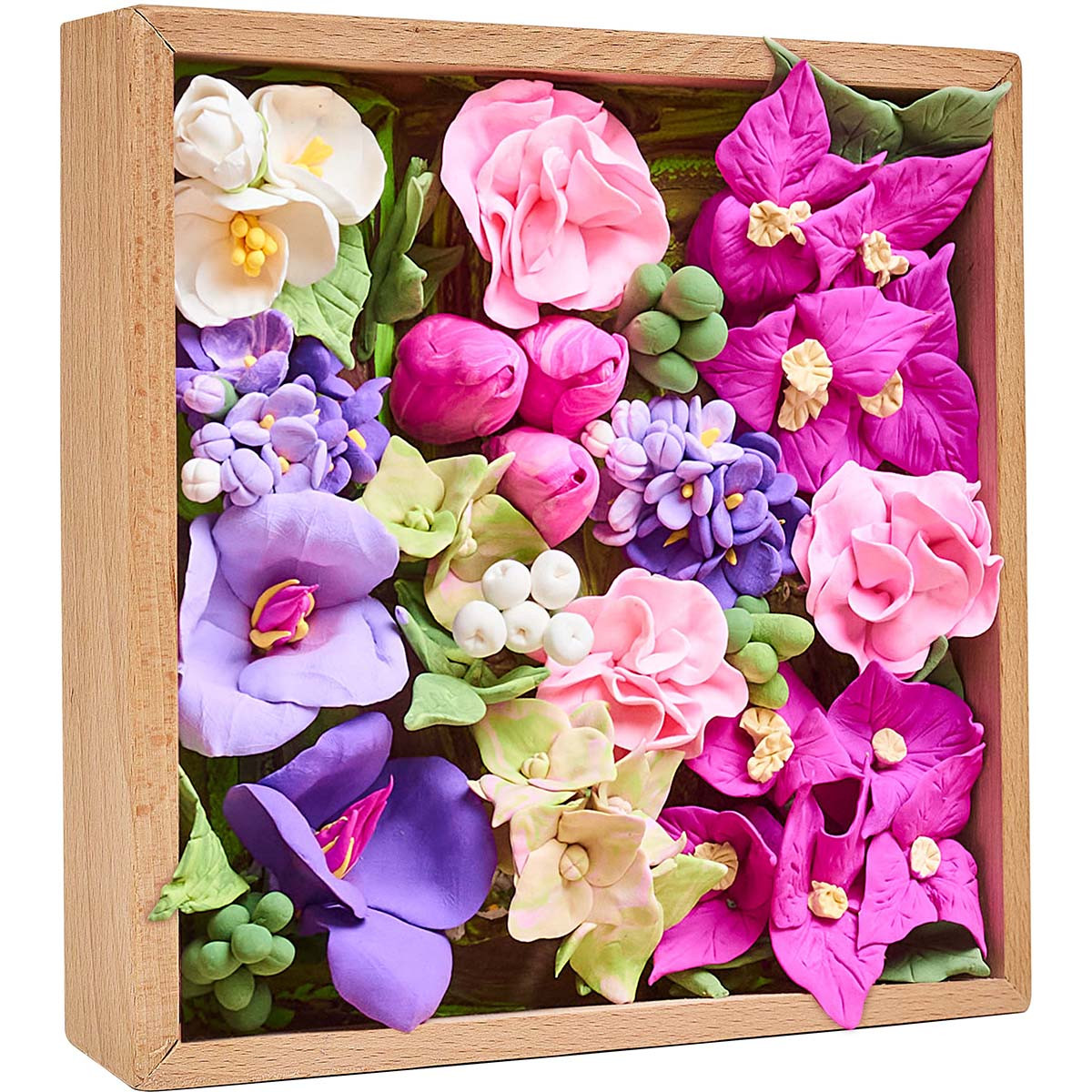 OKTO Inspiration Flowers Clay Craft Kit