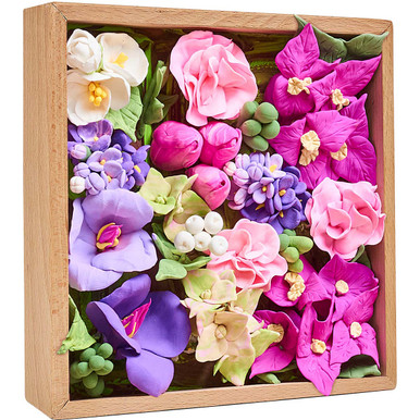 OKTO Inspiration Flowers Clay Craft Kit