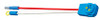 Grote Pigtail, 10" Long, 2 Wire, 90 Degree Male Pin W/ 1 Bullet, 1 Ring | 66846