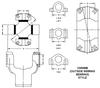 5-345X Dana Spicer Conversion U Joint 1410/4C