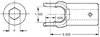 Spicer 10-3-162X .875 Hex PTO Sleeve Yoke