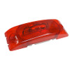 Grote 45442 M/C Light Red 2-Bulb Turtleback No-Splice W/Optic Lens
