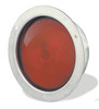 Grote S/T/T Light, Red, Economy Stainless Steel, Double Contact | 52522