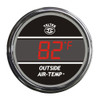 Teltek Red Outside Air Temperature Gauge '06 Up Kenworth