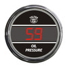 Teltek Red Oil Pressure Gauge 0-150 PSI for 2006 & Newer Peterbilt | 119.6