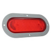 Grote 53592 S/T/T Light,Red,Supernova LED W/Gray Flange,Theft Resistant