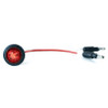 Grote 49322 M/C, Red, LED, Round, Micronova P2 W/ Grommet