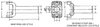 Spicer 2-3-14831X Dana Nickel Plated 1330 Slip Yoke