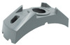 Grote 43760 Bracket, 4 5/8", Gray, Radius Corner Mount For 2 And 25" Pc Light