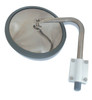 Grote 28493 Mirror, 10.5", Stainless Steel, Cross-Over Convex Assembly