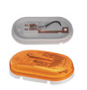 Grote 46713 M/C Light Yel Duramold Sngl Bulb Oval W/Class "A" Reflector