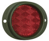 Grote 40162 Reflector, 2-Hole Mounting, Red