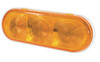 Grote 54173 S/T/T Light, Yellow, Oval, Female Pin, 3 Diode LED