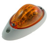 Grote 52063 M/C Light Yellow Replaceable Lens Aero Sideturn White Base