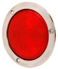 Grote S/T/T Light Red 4" Round Male Pin W/St Steel Flange LED 3 Diode | 54492