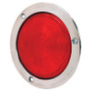 Grote S/T/T Light Red 4" Round Male Pin W/St Steel Flange LED 3 Diode | 54492