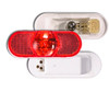 Grote 52512 S/T/T Light Red Torsion Mount III Sealed Oval Side Turn/Marker
