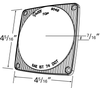 Grote 90483 Replacement Lens, Yellow, For 55340