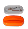 Grote M/C Light, Yel, Duramold Sngl Bulb Oval W/Optic Lens | 46703