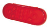 Grote 54142 S/T/T Light, Red, Oval, LED, W/Hard Shell Connector, 9 Diode