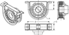 Spicer 212134-1X Dana SPL 70 Series Driveshaft Center Support Bearing