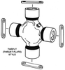Spicer 5-3261X Universal Joint Greaseable Cleveland U56 55 2 Series