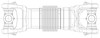 Spicer 170SC55002C Drive Shaft Short Couple