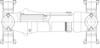 Spicer 817262-5 DRIVE SHAFT SHORT COUPLE