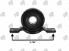 PowerTrain Industries 3680-20 CADILLAC CTS CENTER SUPPORT BEARING