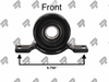 PowerTrain Industries 3680-20 CADILLAC CTS CENTER SUPPORT BEARING