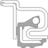370120A National Oil Bath Wheel Seal