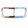 TRUX TLED-FX106 AMBER MARKER TO BLUE AUXILIARY LED BEZEL FOR 4" X 6" HEADLIGHTS - 55 DIODES