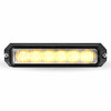 TRUX TLED-W26A26 CLASS 1 DIRECTIONAL 6 LED SURFACE MOUNT AMBER STROBE LIGHT WITH 36 FLASH PATTERNS