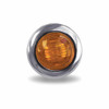 TRUX TLED-B2A 3/4" AMBER MARKER ROUND LED LIGHT - 3 DIODES