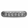 TRUX TLED-W16A26 CLASS 1 DIRECTIONAL 6 LED SLIM SURFACE MOUNT AMBER STROBE LIGHT WITH 36 FLASH PATTERNS