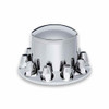 TRUX THUB-RP33PO WHEEL ACCESSORIES - AXLE COVER - CHROME PLASTIC RE