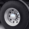 TRUX THUB-RP33PO WHEEL ACCESSORIES - AXLE COVER - CHROME PLASTIC RE