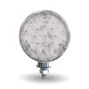TRUX TLED-DFFC CLEAR AMBER/RED TURN & MARKER DOUBLE FACE ROUND SUPER VALUE LED LIGHT - 42 DIODES