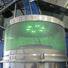 TRUX TLED-X1G 8" GREEN AUXILIARY STAR LED LIGHT FOR 15" DONALDSON/VORTOX AIR CLEANERS - 24 DIODES