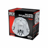 TRUX THUB-MRP33 CHROME ABS PLASTIC REAR MAG WHEEL AXLE COVER KIT WITH REMOVABLE CENTER CAP & 33MM THREADED NUT COVERS