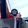 TRUX TLED-UX10 5" LEGACY SERIES 4411 REPLACEMENT BLACK ROUND SPOT BEAM LED WORK LIGHT (6 DIODES)