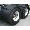 TRUX TFEN-S17 76" POLY SINGLE AXLE FENDER WITH ROLLED EDGE