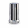 TRUX TNUT-F2TL 33MM CHROME ABS PLASTIC THREADED LONG NUT COVER WITH FLANGE