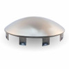 TRUX THUB-5NSS STAINLESS STEEL FRONT UNIVERSAL HUBCAP WITH 5 NOTCHES